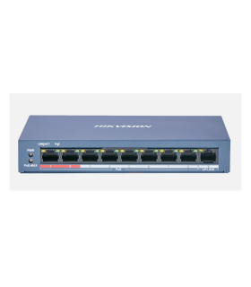 Conmutador POE no administrado Fast Ethernet de 8 puertos Hikvision - DS-3E0109P-EMB Hikvision - 1