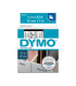 Cinta Dymo D1 12mm negro/transparente - 45010  - 1