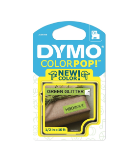 Cinta Dymo D1 12mm negro/verde - 45019  - 1