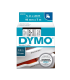 Cinta Dymo D1 plástico 19mm negro/transparente - 45800  - 1