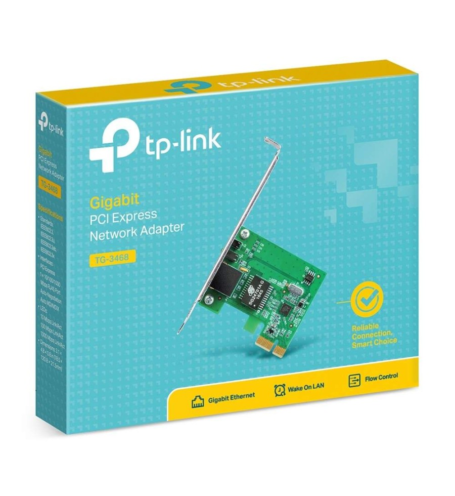 Adaptador de Red PCI Express Gigabit - TG-3468 TP-LINK - 2