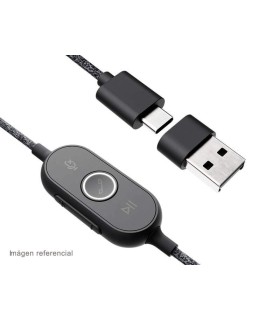 Audífonos USB - transductores premium y micrófono supresor de ruido 981-000871  - 3