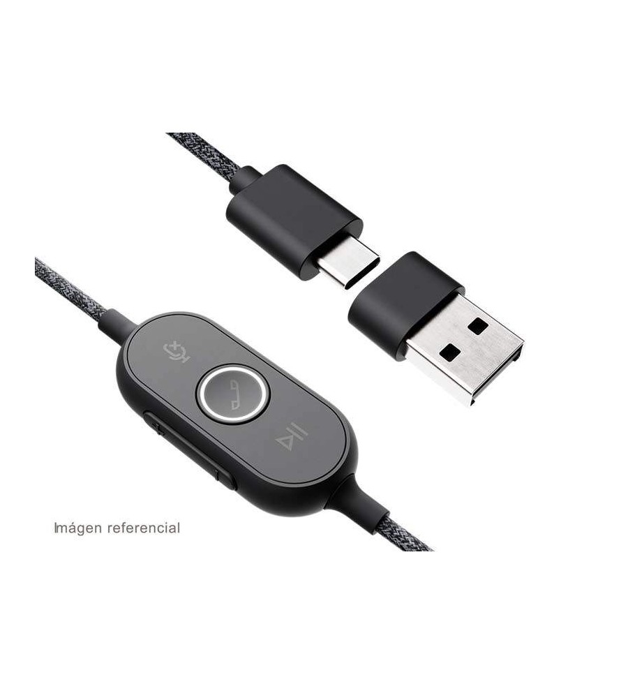 Audífonos USB - transductores premium y micrófono supresor de ruido 981-000871  - 3