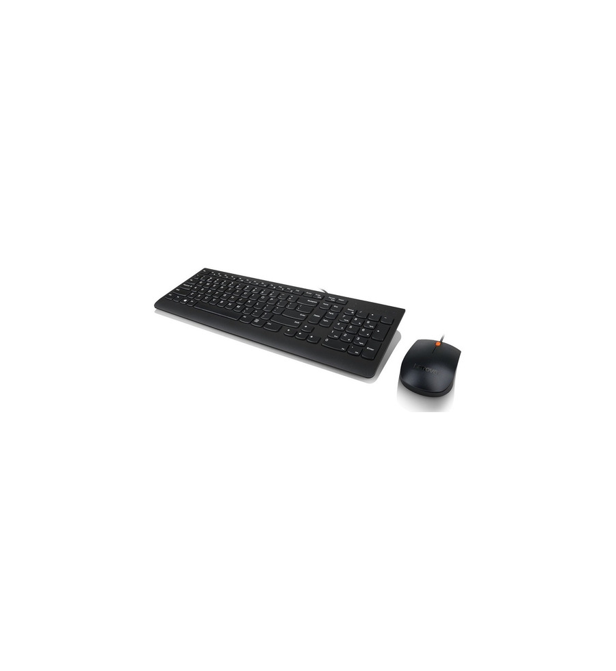 Combo Teclado Mouse USB Lenovo 300, 1600 dpi Optical Sensor, Negro Lenovo - 1
