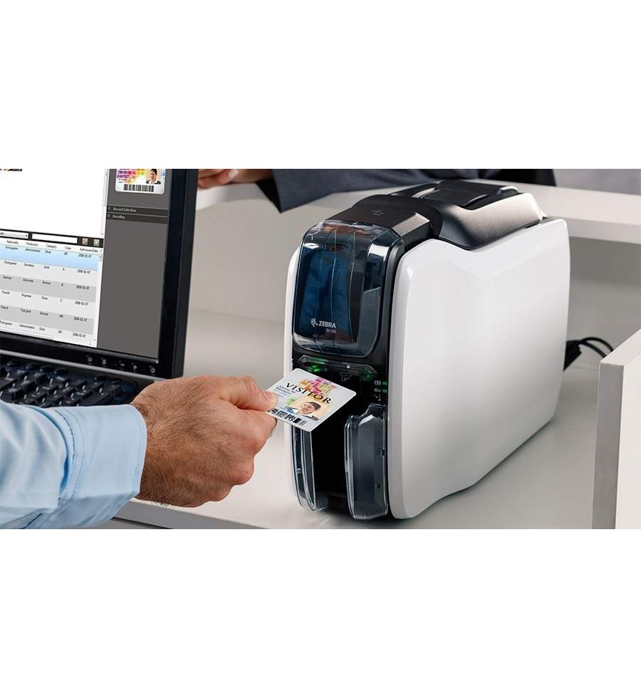 Impresora de tarjetas ZC100 - ZC11-0000000LA00 Zebra - 2
