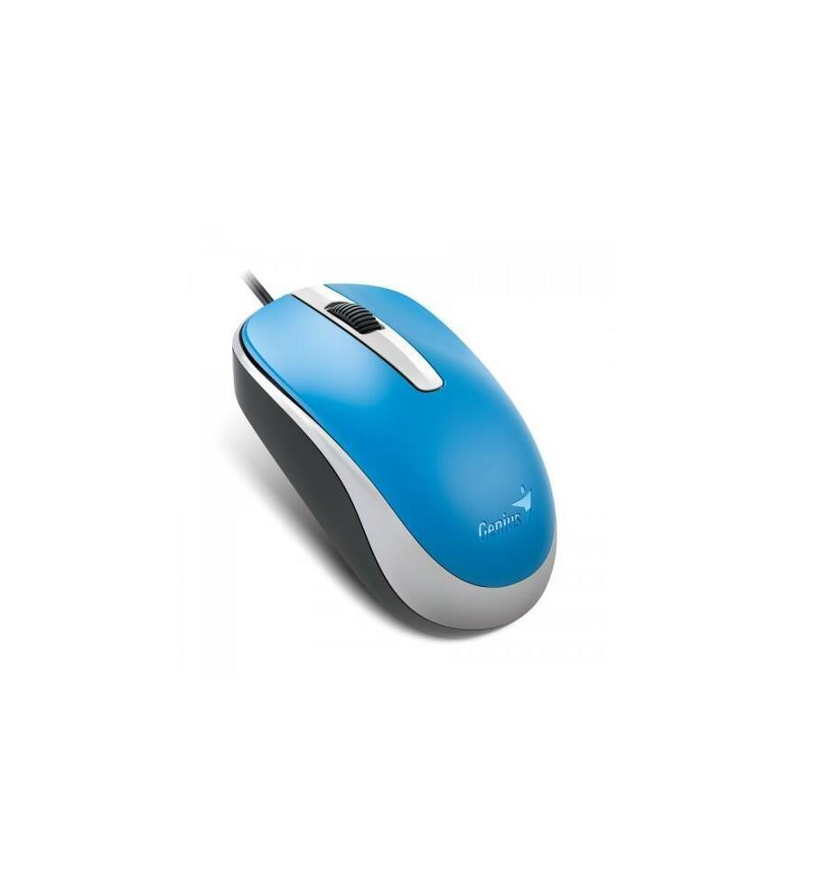Mouse Genius USB Azul - DX-120 Genius - 1