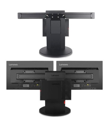 Soporte de monitor doble de ThinkCentre Tiny-In-one - 4XF0L72016 Lenovo - 2
