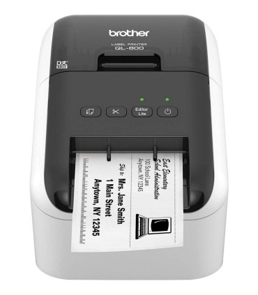 Impresora de etiquetas profesional térmica directa e impresión a negro y rojo - QL-800 Brother - 1