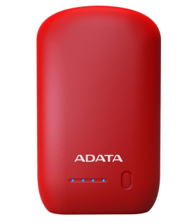 Cargador portátil Adata P10050V Rojo - AP10050V-DUSB-CRD Adata - 1