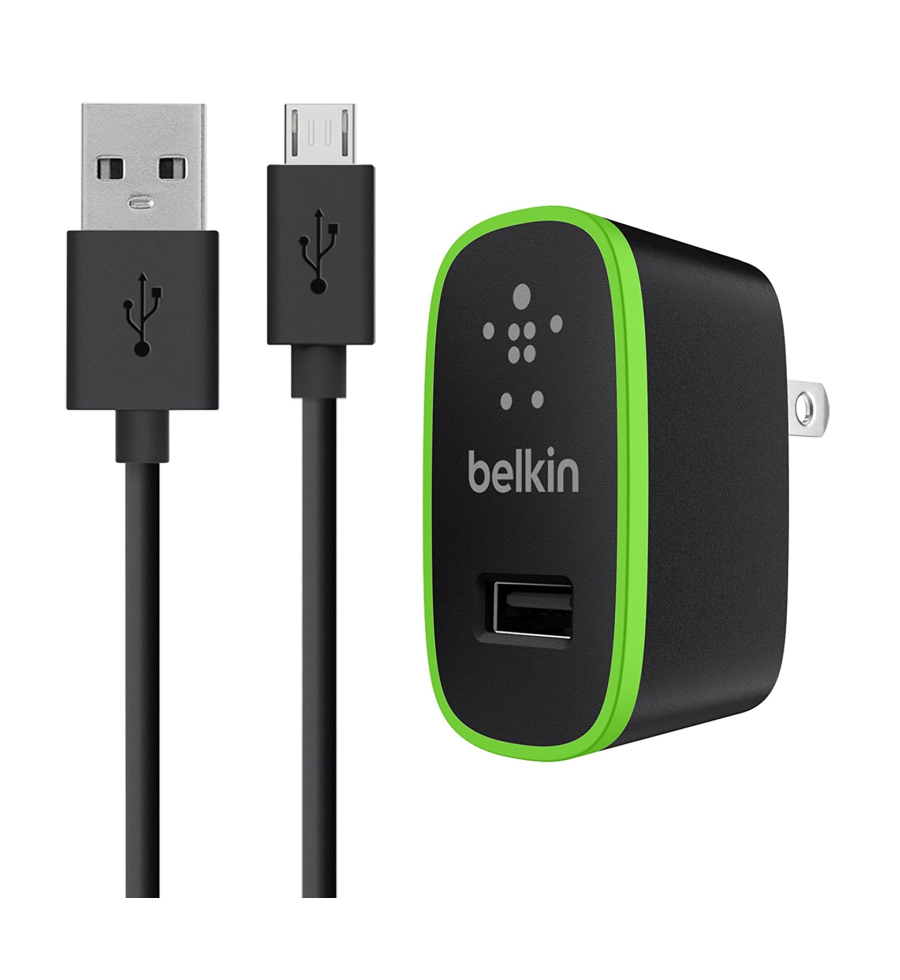 Cargador universal Carga micro USB Belkin - F8M667TT04-BLK Belkin - 1