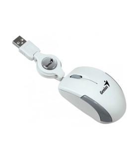 Mouse Genius Micro Traveler V2 Alámbrico USB/Blanco - 31010100104 Genius - 1