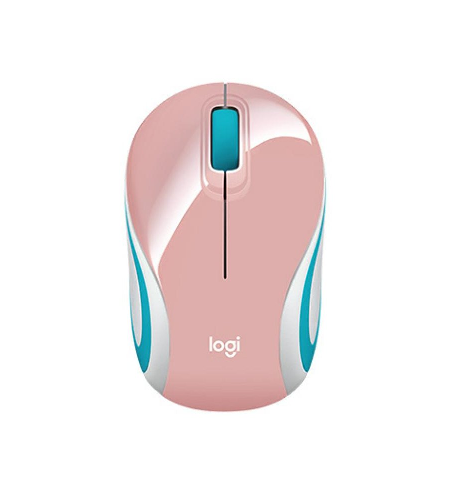 Mouse-Mini Inalámbrico Ultra Portable M187 Logitech/Rosado Brillante - 910-005364 Logitech - 1
