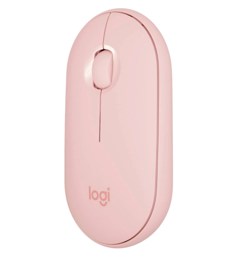 Mouse Logitech Pebble M350 Inalámbrico/Rosado - 910-005769 Logitech - 1