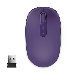 Mouse Inalámbrico Microsoft 1850/Morado - U7Z-00041 Microsoft - 1