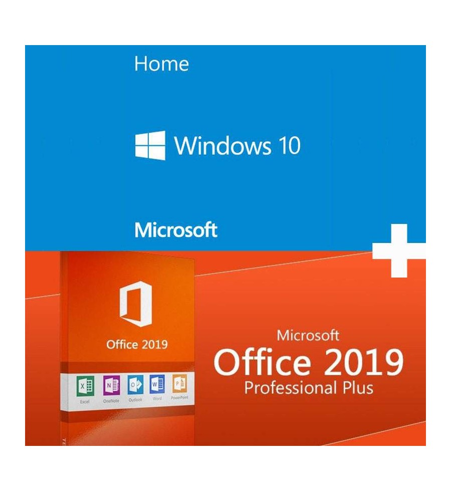 Licencia economica windows 10 home mas Office 2019 Prof