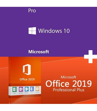 Licencia Windows 10 PRO OEM - Mas - Office 2019 Professional Plus Microsoft - 1