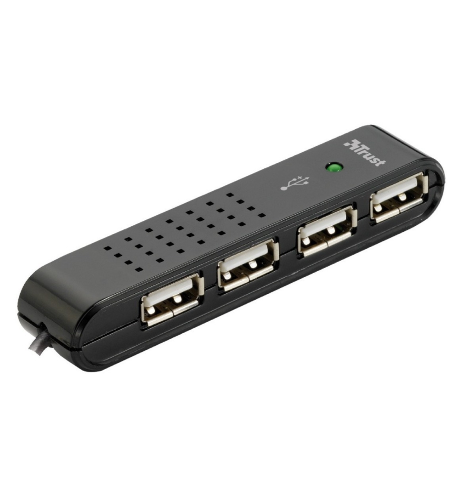 Hub Trust Mini De 4 Puertos USB 2.0 - 14591 Trust - 1
