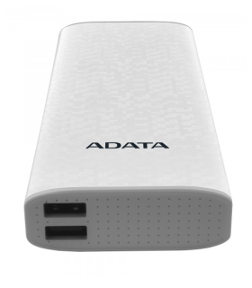 Batería Externa Adata De 10000 mah Con 2 Puertos USB - AP10000-DUSB-CWH Adata - 3