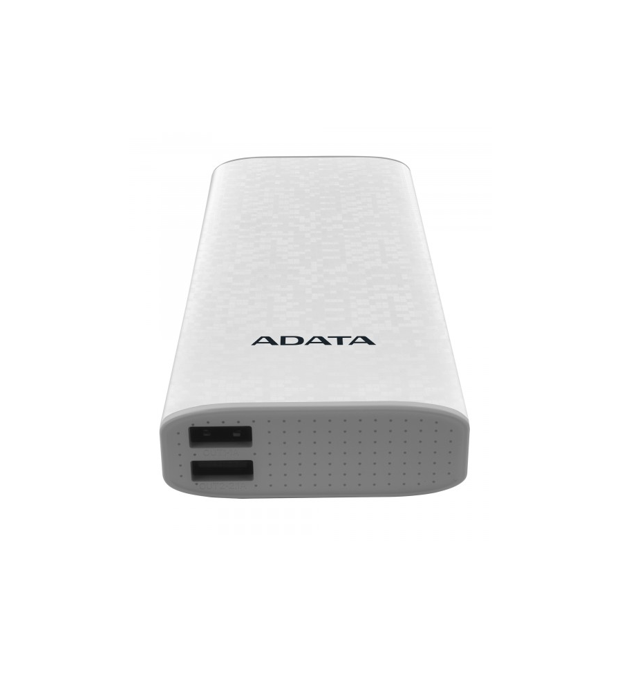 Batería Externa Adata De 10000 mah Con 2 Puertos USB - AP10000-DUSB-CWH Adata - 3