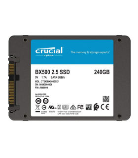 SSD Crucial BX500 240GB 3D NAND SATA De 2.5" - CT240BX500SSD1 Crucial - 1