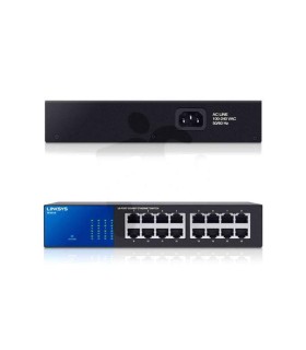 Conmutador Ethernet Gigabit de 16 puertos Linksys - SE3016 Linksys - 3