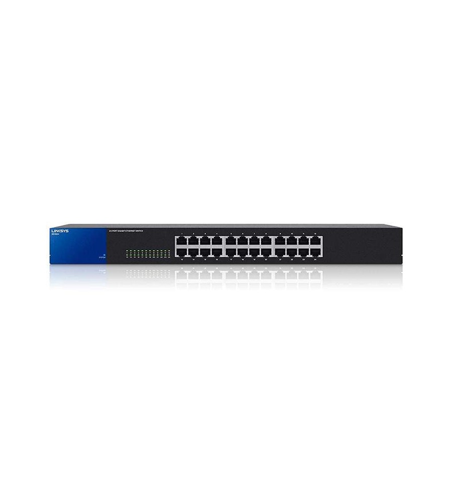 Conmutador Ethernet Gigabit de 24 puertos Linksys SE3024 Linksys - 1