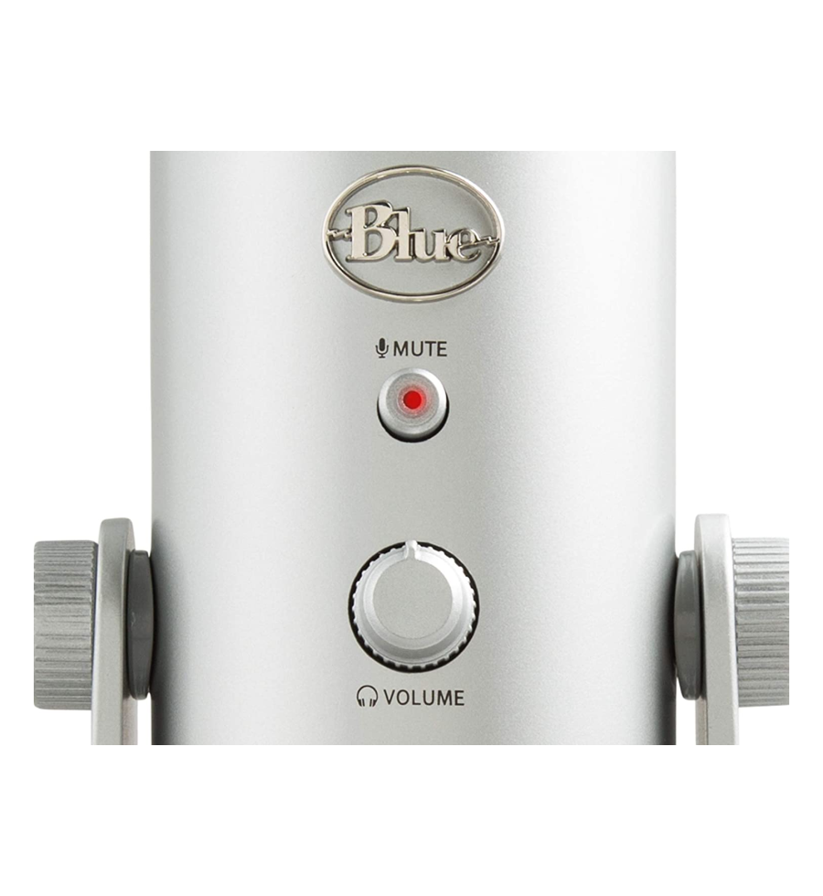 Micrófono Blue Yeti USB Profesional De Grabación Para Streaming - 988-000103 Logitech - 2
