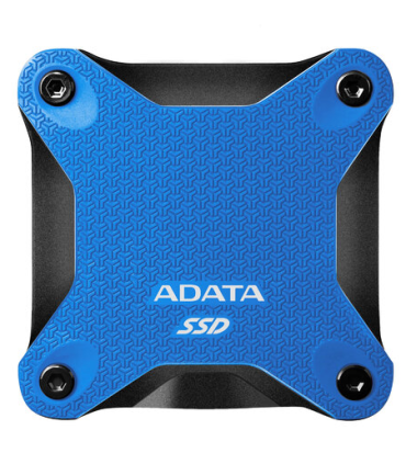 Ssd Externo SD600Q Antigolpes De 240GB Adata Azul - ASD600Q-240GU31-CBL Adata - 2