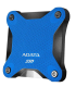 Ssd Externo SD600Q Antigolpes De 240GB Adata Azul - ASD600Q-240GU31-CBL Adata - 3