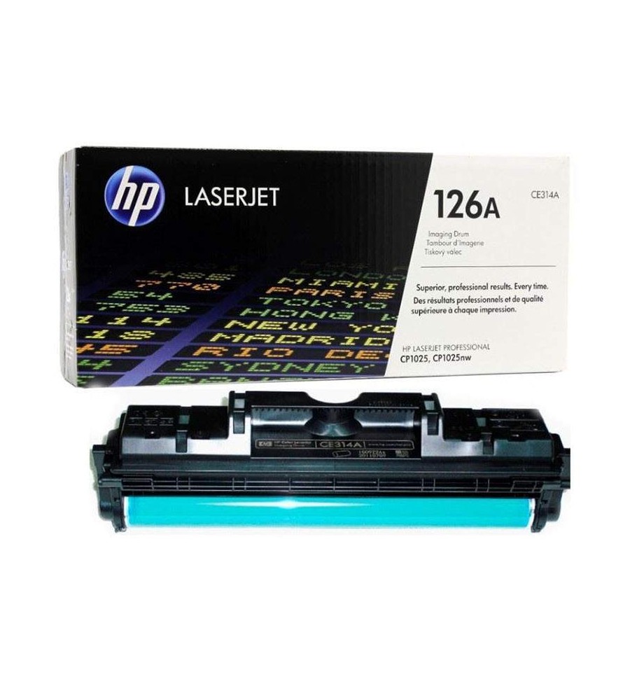 Tambor de formación de imágenes HP 126A LaserJet - CE314A HP - 1