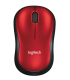 Mouse Logitech Inalámbrico Rojo M185 - 910-003635 Logitech - 1