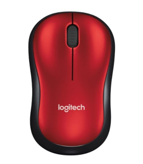 Mouse Logitech Inalámbrico Rojo M185 - 910-003635 Logitech - 1