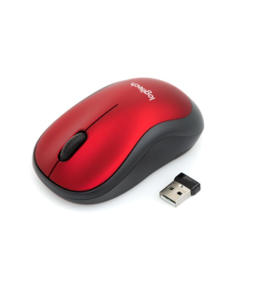 Mouse Logitech Inalámbrico Rojo M185 - 910-003635 Logitech - 2