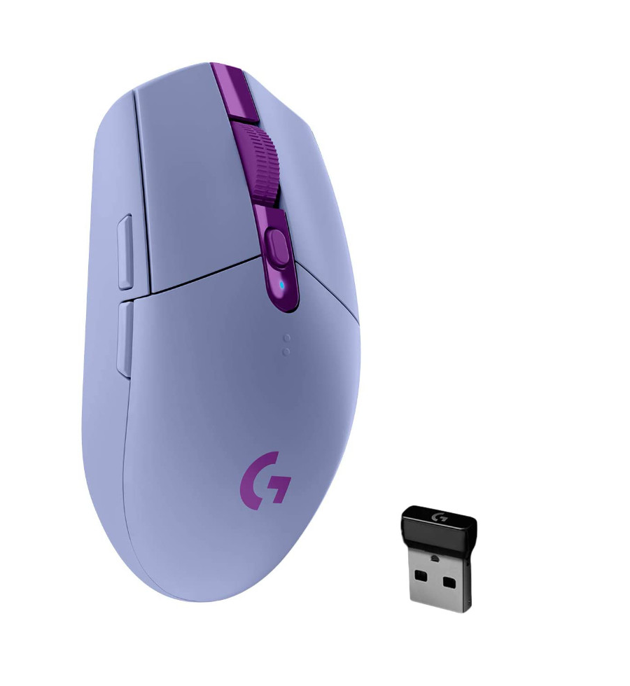 Mouse Para Gaming Lila G305 Logitech Con Sensor Hero - 910-006020 Logitech - 1