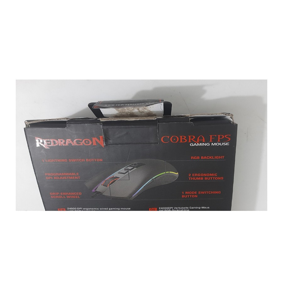 Mouse Para Gaming Cobra ReDragon - 00+ M711-FPS Redragon - 4
