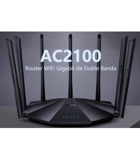 Router WiFi Gigabit De Doble Banda AC2100 Tenda - AC23  - 4