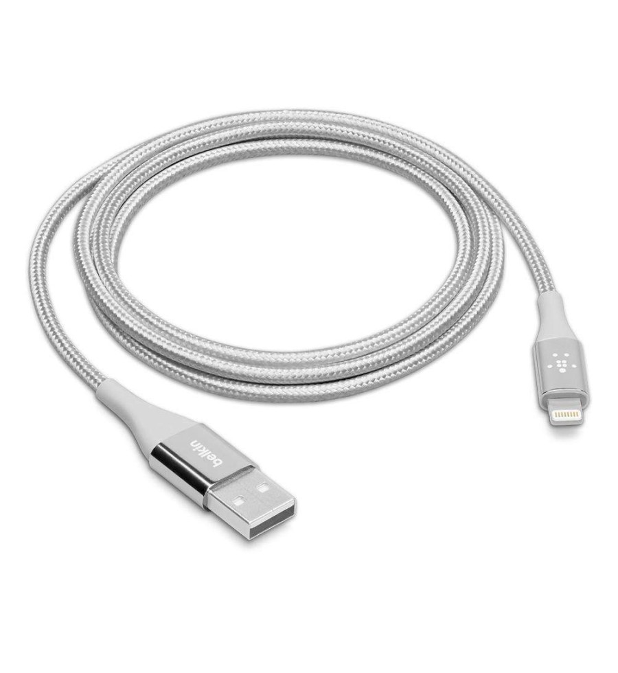 Belkin MIXIT DuraTek Lightning to USB Cable - Cable Lightning - USB M a Lightning M - F8J207BT04-SLV Belkin - 2