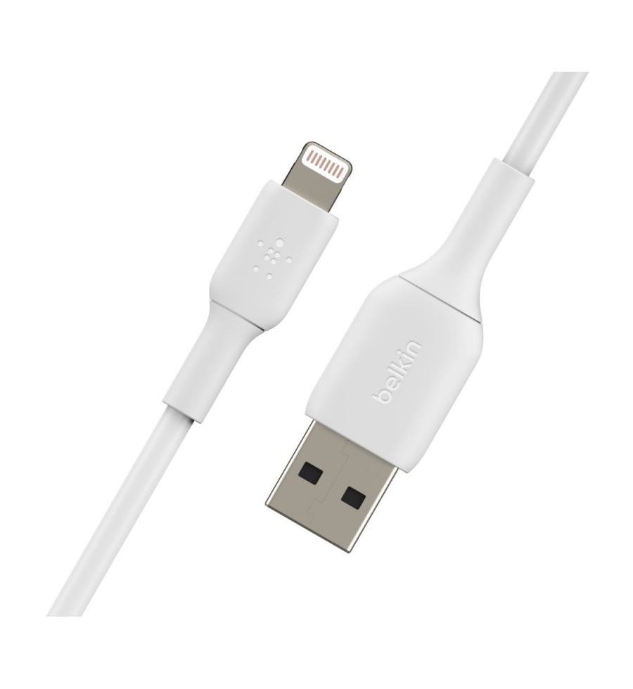 Cable De Relámpago Blanco USB-A BOOST CHARGE De 2M Belkin - CAA001bt2MWH Belkin - 1