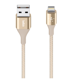 Cable Belkin Lightning Macho - USB A De 1.2 M - Oro - F8J207BT04-GLD Belkin - 2