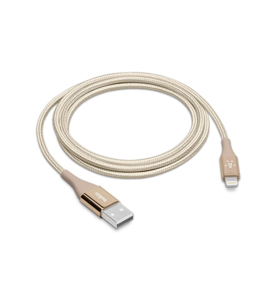 Cable Belkin Lightning Macho - USB A De 1.2 M - Oro - F8J207BT04-GLD Belkin - 3