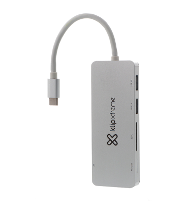 Concentrador De Puertos USB y Lector De Tarjetas Klip Xtreme - KCR-500 klipxtreme - 2