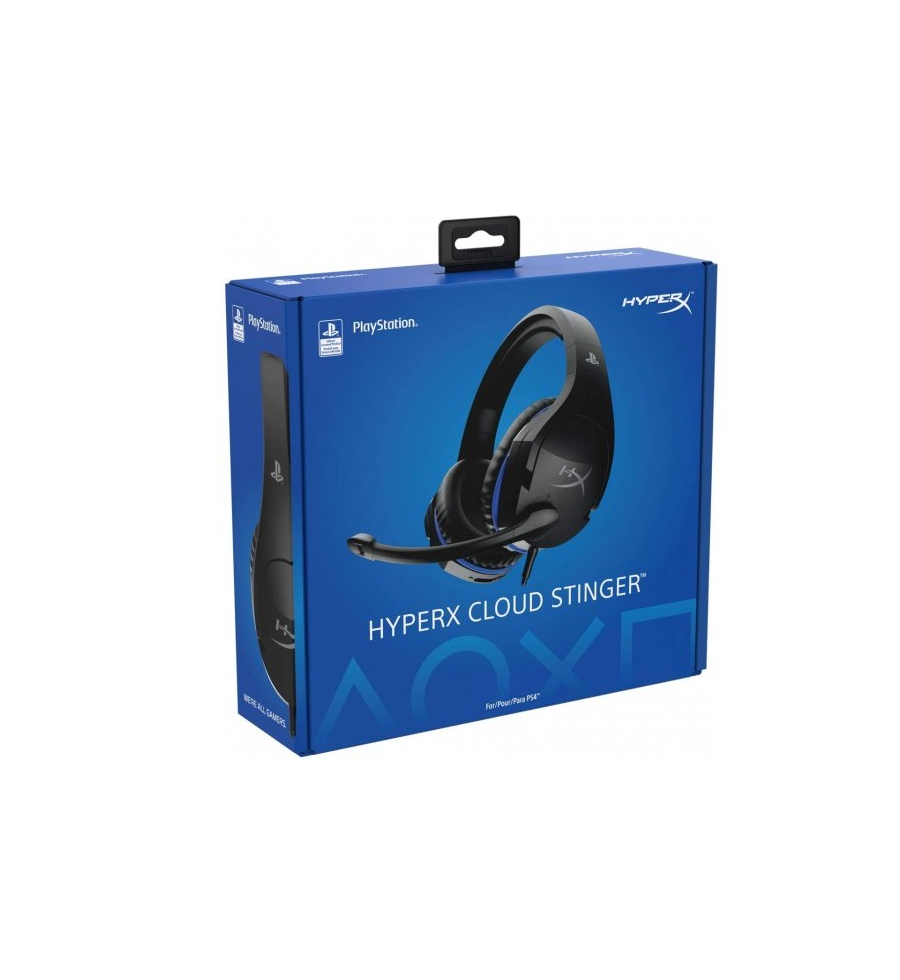 Diadema Con Micrófono Gamer HyperX Cloud Stinger Para PS4 - HX-HSCSS-BK/AM  - 2