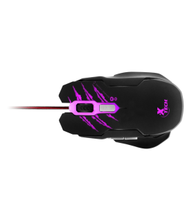 Mouse De 6 Botones Para Gaming  Lethal Haze Xtech - XTM-610  - 2