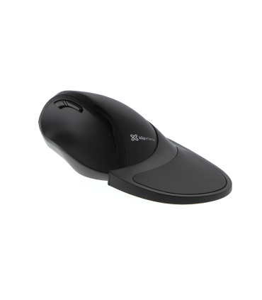 Mouse Ergonómico Flexor Inalámbrico De KlipXtreme - Negro - KMW-750  - 1