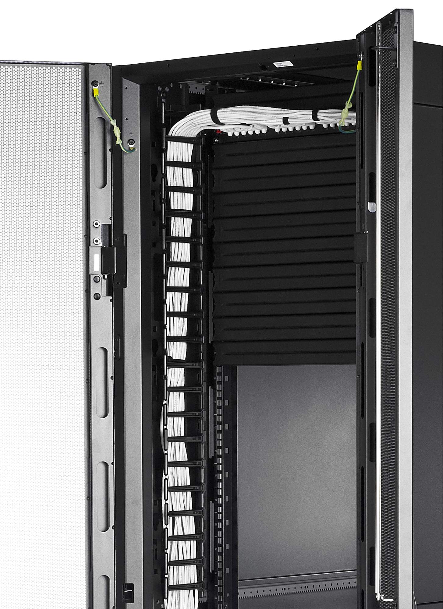 Organizador vertical de cables para gabinetes NetShelter 600mm de ancho y 42 - AR7721 - 731304301035